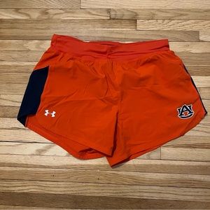Orange Auburn University Women’s Athletic Shorts